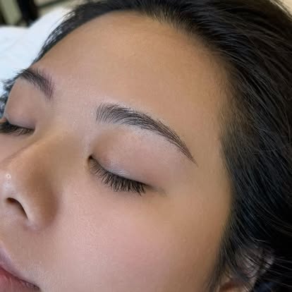 ME Beauty recent brow and beauty work photo from Facebook